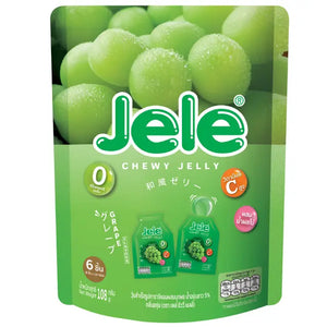 Jele Chewy Jelly White Grape Juice Grape Flavour 108g.