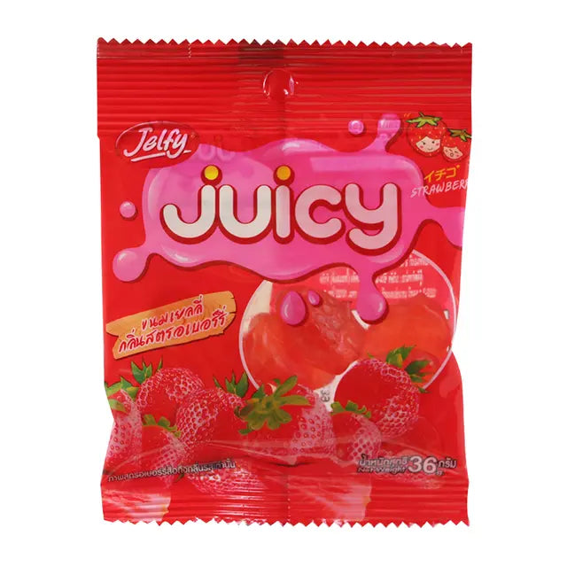 Jelfy Juicy Strawberry Jelly 30g.