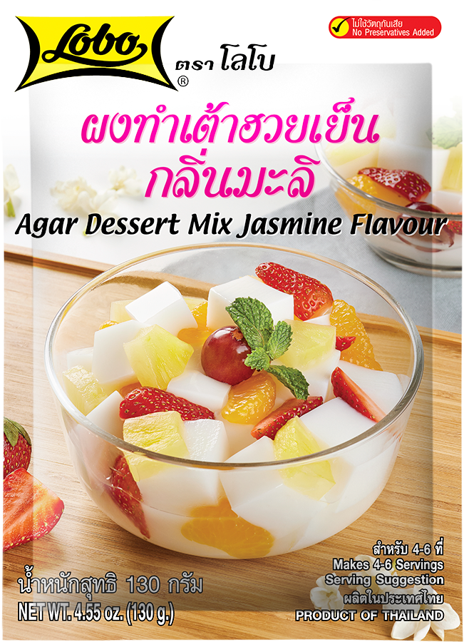 LOBO Agar Dessert Mix Jasmin Flavour 130 g.