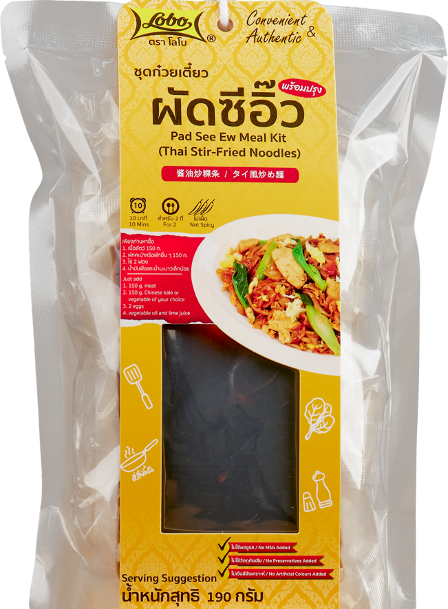 LOBO Pad See Ew Meal Kit (Thai Stir-Fried Noodles) 190 g.