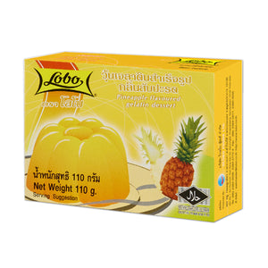 LOBO Pineapple Flavoured Gelatin Dessert 110 g.