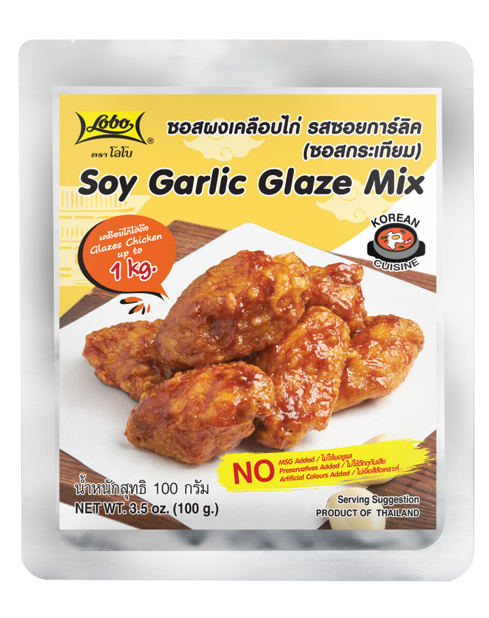 LOBO Soy Garlic Glaze Mix 100 g.