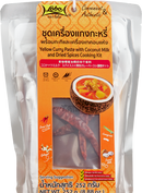 LOBO Yellow Curry Paste with Coconut Milk and Dried Spices Cooking Kit 252 g.