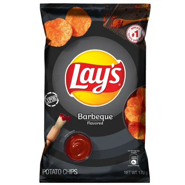 Lay's BBQ Potato Chips 170g