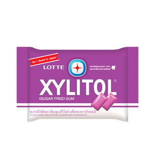 Lotte Xylitol Gum Blueberrymint 11.6g.
