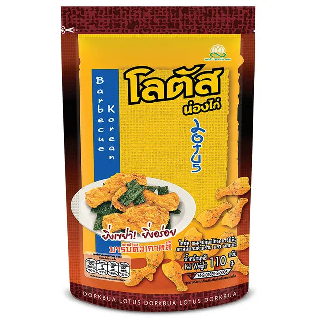 Lotus Stick Biscuit Snack Korean BBQ Snack 110g