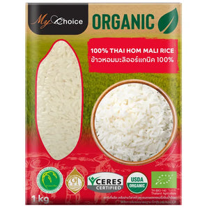 My Choice Organic Thai Jasmine Rice 1kg