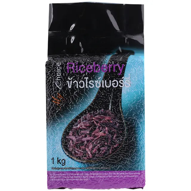 My Choice Riceberry Whole Grain Rice 1kg