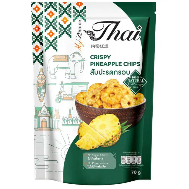 My Choice Thai Crispy Pineapple 70g