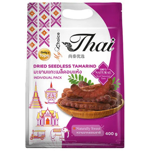 My Choice Thai Single-Pod Pitted Dried Sweet Tamarind 400g
