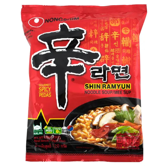 Nongshim Shin Ramyun Premium Spicy Noodle Soup