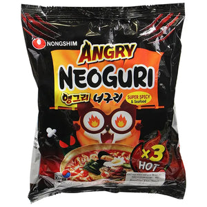 Nongshim Angry Neoguri Spicy Seafood & Udon Ramen