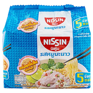 Nissin Moo Manao Instant Noodles 60g x 5 Packs
