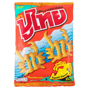 Pu Thai Crispy Squid Fried Snack 55g