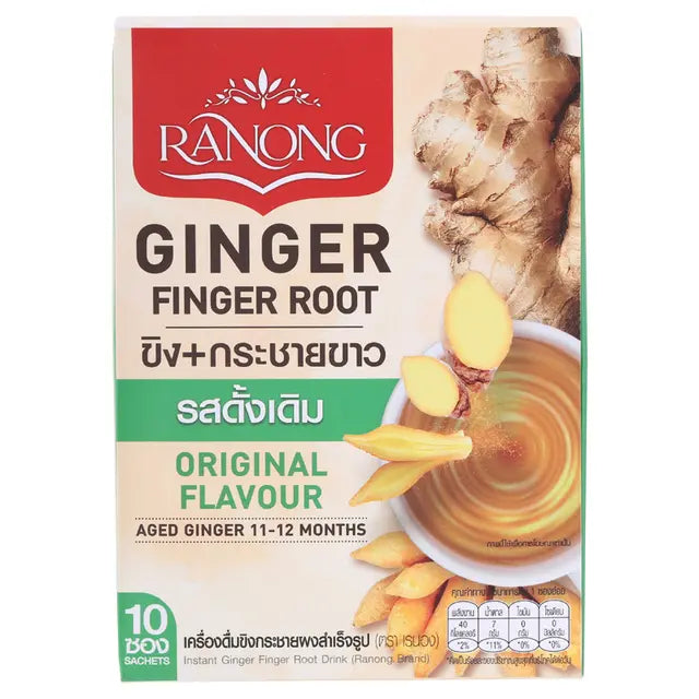 Ranong Ginger Finger Root Original 5g x 10 Sachets