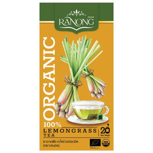 Ranong Tea Organic Lemongrass Tea 1g x 20 Sachets