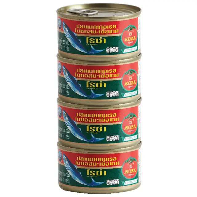 Roza Mackerel in Tomato Sauce 185g x4